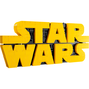 LEGO® Star Wars™ Star Wars Logo Sign 75407
